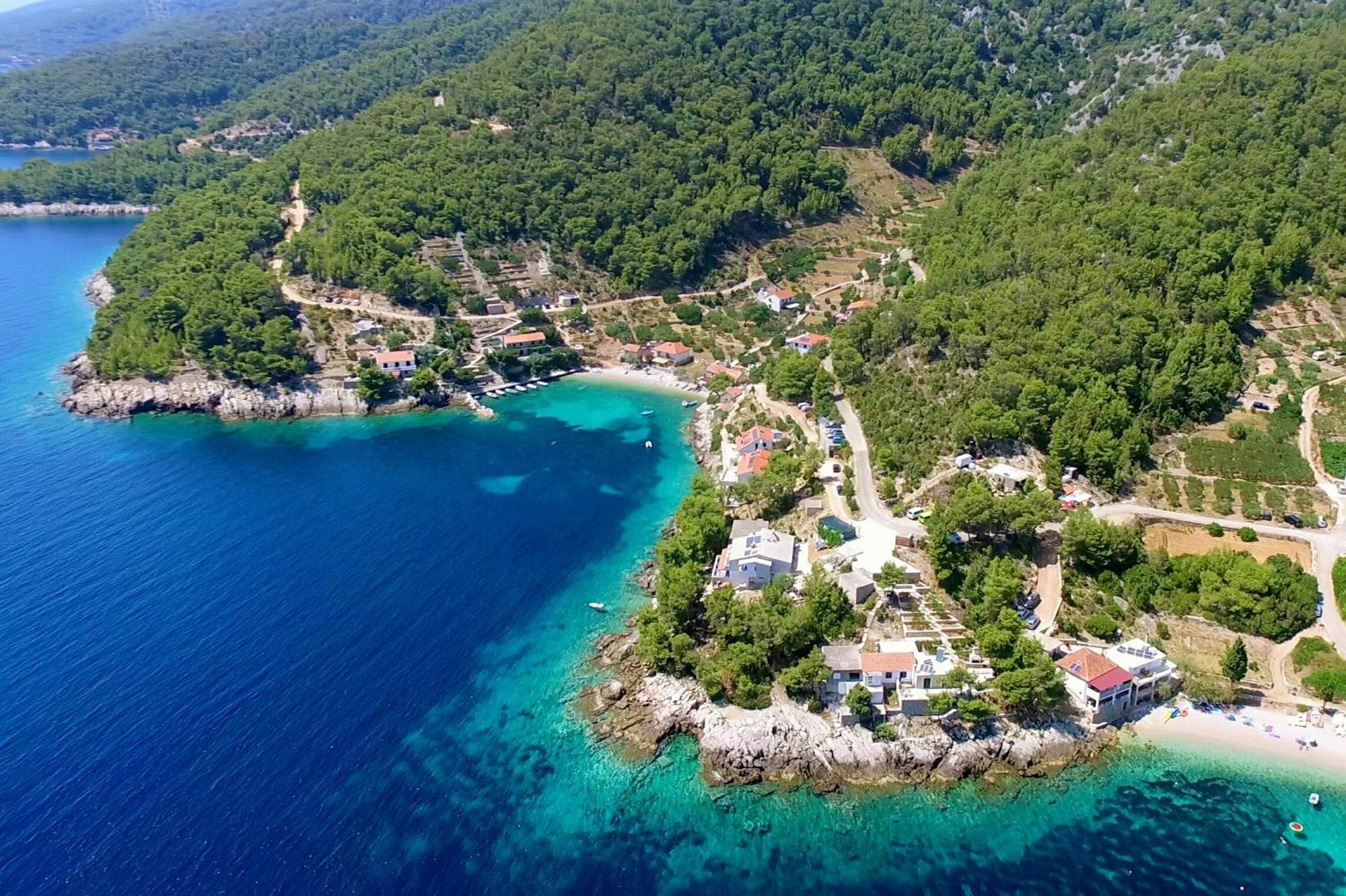 Seaside Secluded Apartments Cove Torac, Hvar - 589 Gdinj Eksteriør billede